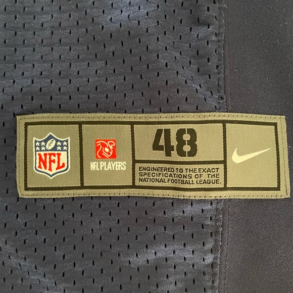 Nike Chicago Bears Julius Peppers jersey Navy Size 48 - Picture 3 of 3